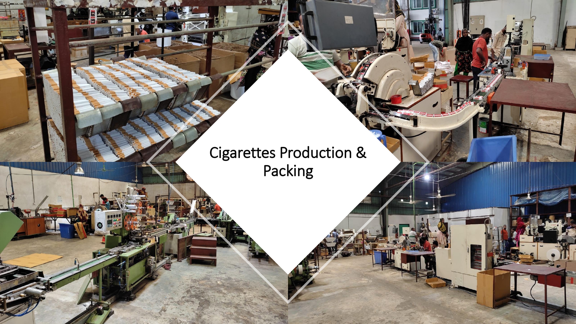 Cigarettes Production & Packing